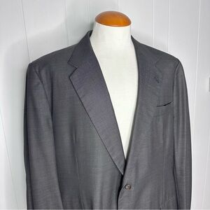 Fallan & Harvey Ltd Gray Birdseye Blazer